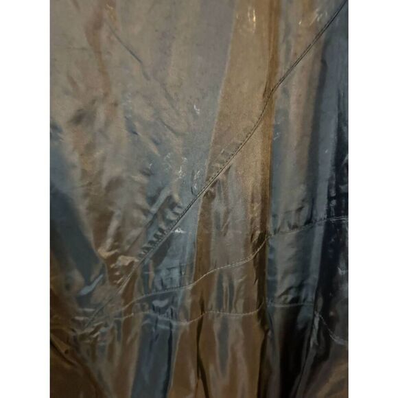 Teknic Motorcycle Rain Jacket Black Pockets Elastic Waist Size XL READ (8930) - Picture 9 of 10